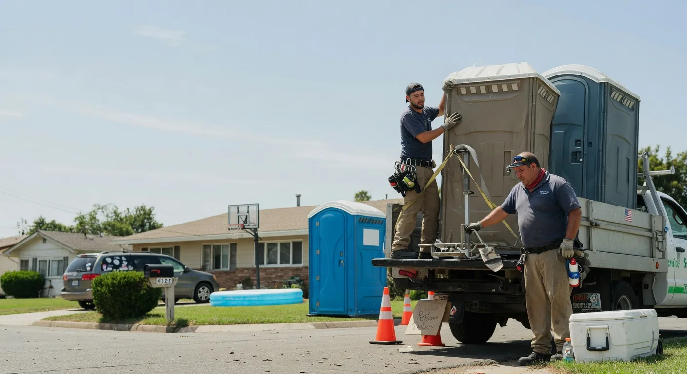 Porta Potty Rental in Cleo Springs, OK near me